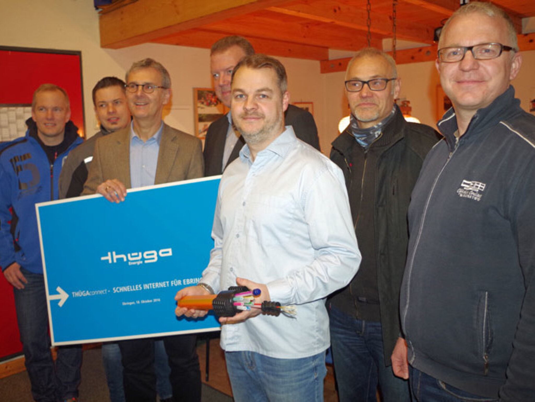 Ebringer sind ans schnelle angeschlossen