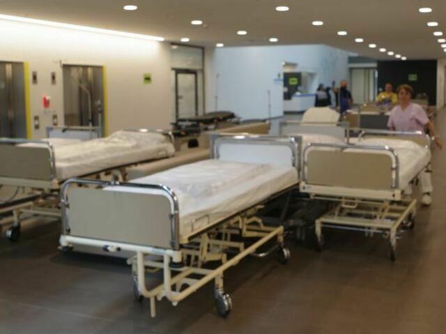 Corona Betten | Foto: Symbolbild Klinikbetten. swb-Bild: of / Archiv