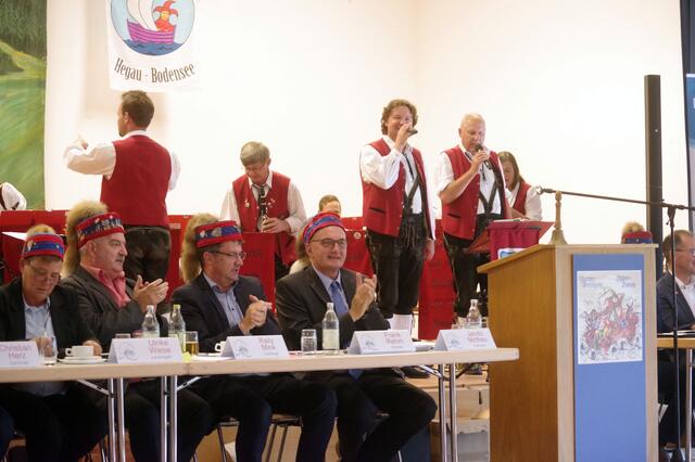 Für die musikalische Umrahmung sorgte der Musikverein Zoznegg - natürlich auch mit dem "Weißen Schwan". | Foto: Fiedler