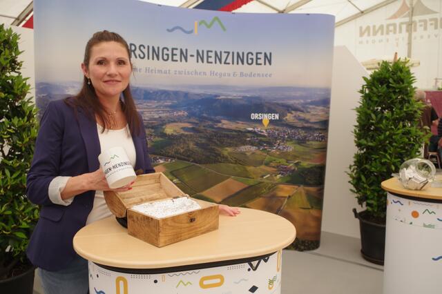 Das neue Outfit von Orsingen-Nenzingen wurde bei der örtlichen Gewerbeschau vorgestellt.