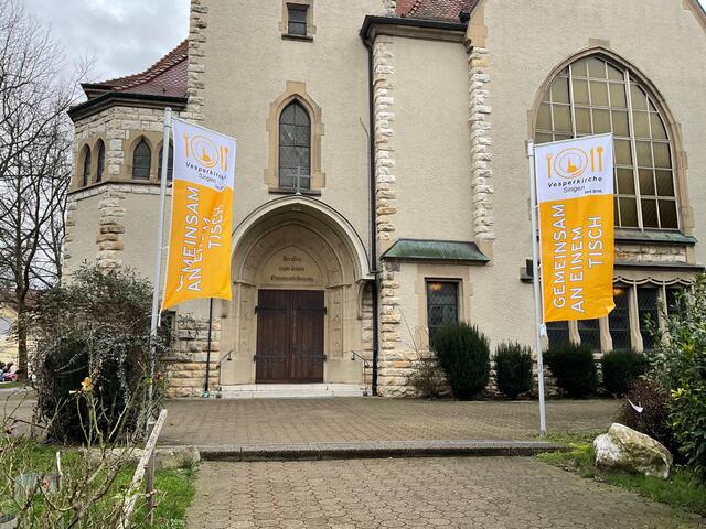 Die 6. Singener Vesperkirche 2023 vom 15. bis 29. Januar 2023 findet täglich von 11.30 Uhr bis 14 Uhr in der Lutherkirche an der Freiheitstraße statt. | Foto: Bernhard Grunewald