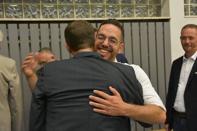 ...sowie auch der neue Bürgermeister von Bodman-Ludwigshafen, Christoph Stolz. | Foto: Philipp Findling