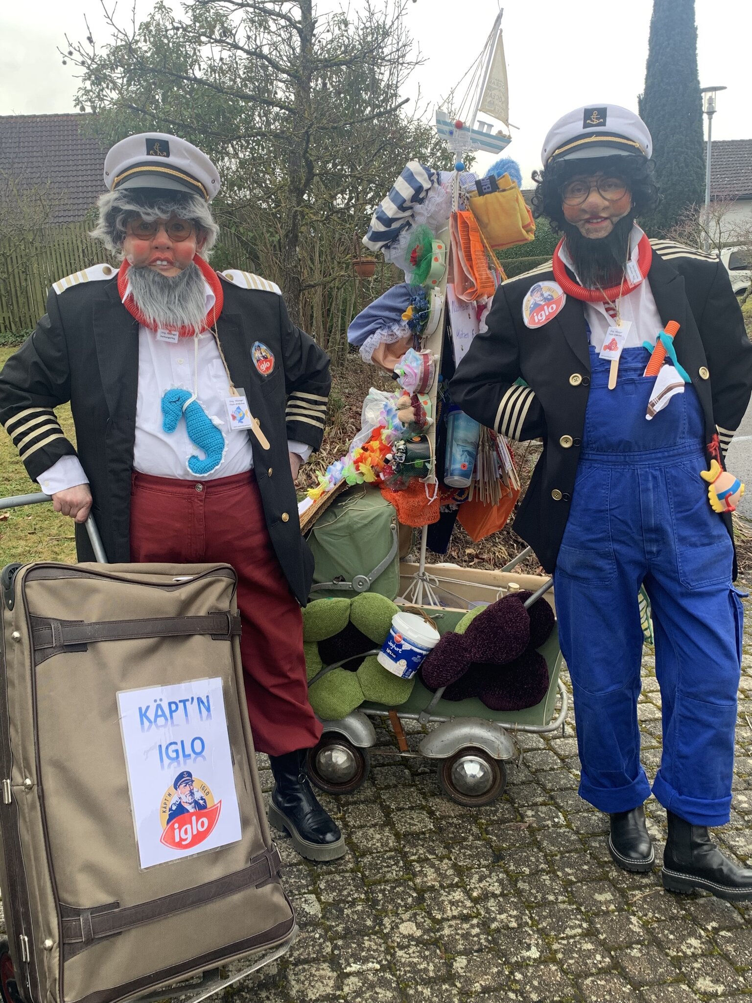 &amp;quot;Käptn Iglo&amp;quot; närrisch unterwegs: Fischstäbchen fürs Schulfrühstück ...