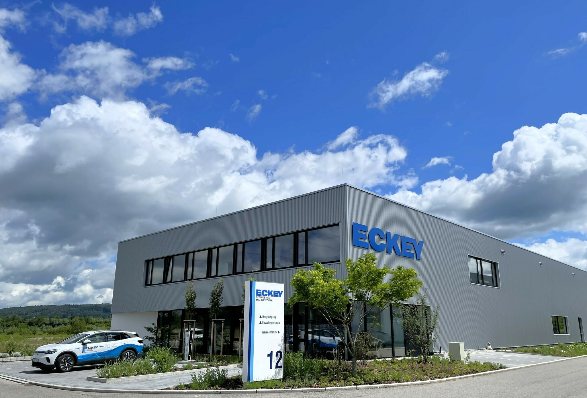 Neubau als Zukunftsfenster des Unternehmens: ECKEY nimmt seinen neuen ...