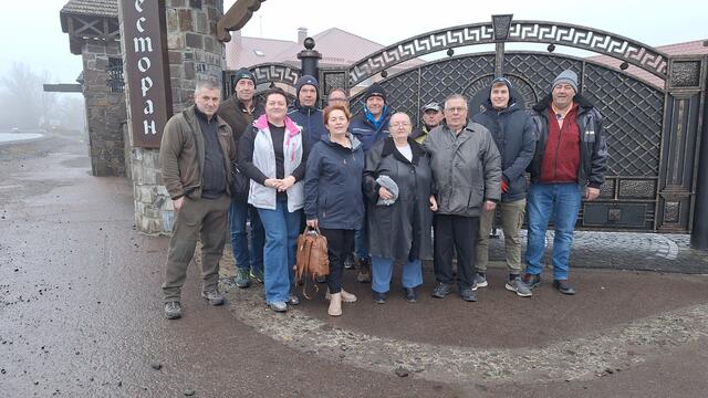 Die Treffen mit den lokalen Politikern, angeführt von Bürgermeisterin Maria Kowal-Mazuta zeigten auch, wie sehr der schon bald drei Jahre andauernde Krieg Russlands gegen die Ukraine an den Nerven zehrt. | Foto: Ukrainehilfe Mühlingen/ Privat