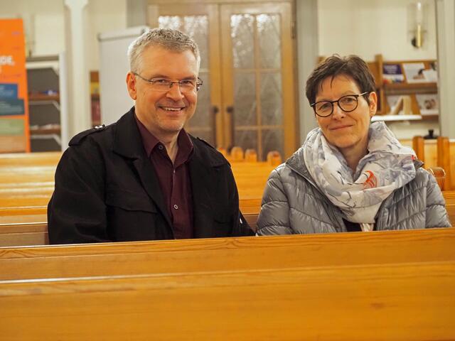 Ulf Weber und Heike Heckmann sind seit Oktober "die Neuen'2 in der Melanchtonkirche in Stockach. Aus Braunschweig sind sie an den Bodensee zu neuen Ufern aufgebrochen. | Foto: Fiedler