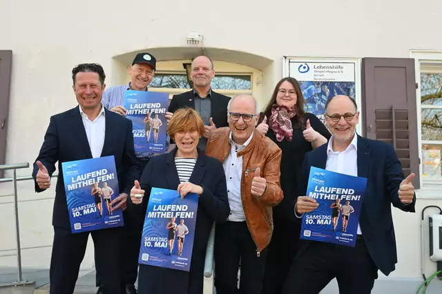 Die Organisatoren und Unterstützer des Singener Stadtlaufs freuen sich auf zahlreiche Mitläufer und hoffen auf einen neuen Rekord. | Foto: Tobias Lange