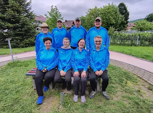 Das Team der Spielgemeinschaft Tuttlingen-Singen konnte am Sonntag ein solides Ergebnis einfahren. | Foto: Stefan Lindenlaub