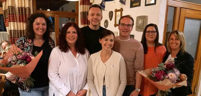 (von links): Elke Philipp, Kathrin Graf, Tobias Kräter, Anne Riede, Michael Graf, Eva Jutt, Katja Guggemos | Foto: NV Pfiffikus