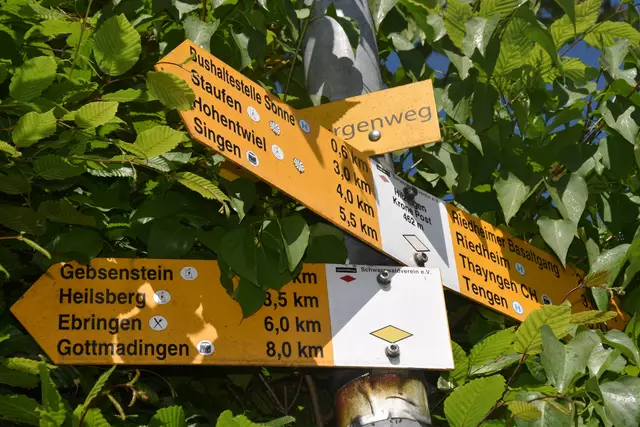 Für den begeisterten Wandersmann und den Gelegenheitsausflügler gleichermaßen gibt es in und um Hilzingen jede Menge zu entdecken. | Foto: Anja Kurz