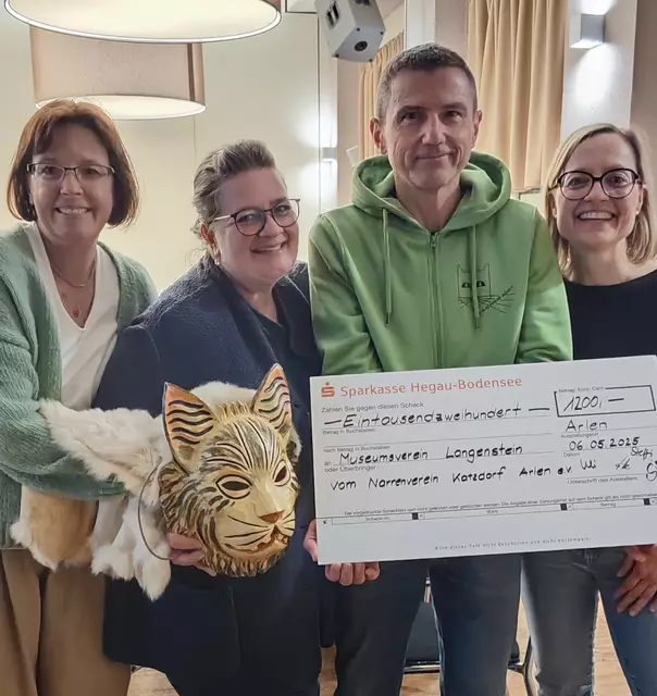 Von links: Silke Regitz, Susanne Kalopek, Uli Kaltenbrunner und Stefanie Wieland. | Foto: NV Katzdorf Arlen