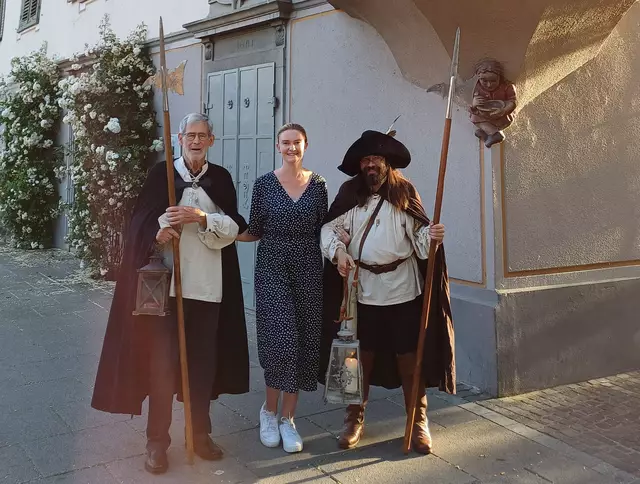 Von links: Wolfgang Wernert, Regina Brüsewitz und Marius Beck. | Foto: TSR Radolfzell