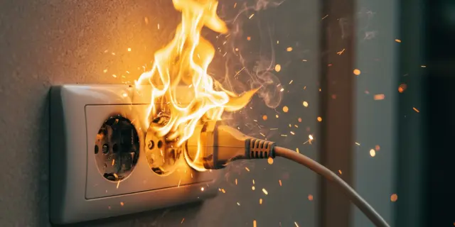 Gerade in Sommermonaten oder beim Dauerbetrieb können sich Elektrogeräte überhitzen. Deshalb ist es umso wichtiger, diese beim Verlassen der Wohnung die Geräte auszuschalten oder komplett vom Netz trennen. | Foto: swb-Bild: stock.adobe.com - TanTin