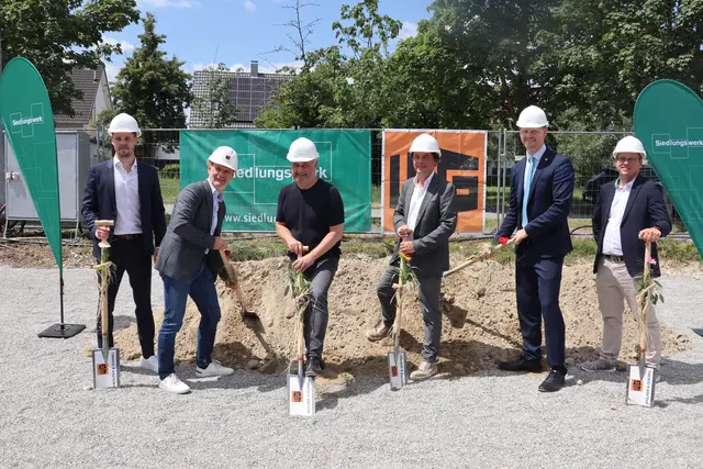 Der Bau soll voraussichtlich im Sommer 2027 bezugsfertig sein. | Foto: swb-Bild: Juleda Kadrija