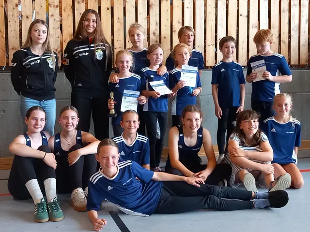 Die Sportler/innen des RMSV Orsingen, die am Kirnbergpokal starteten.  | Foto: Angelika Streit