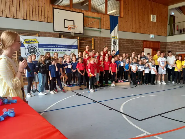 Von Links: Sportler vom RMSV Orsingen,  RSV Volkertshausen,  RSV Wendlingen | Foto: Angelika Streit 