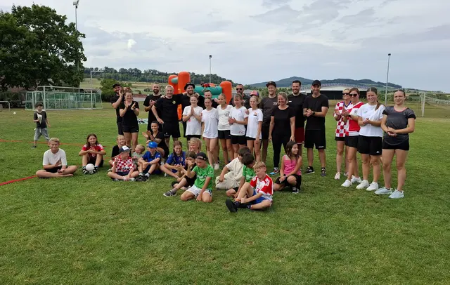 Die Teilnehmer des Völkerballturniers | Foto: TV Bietingen