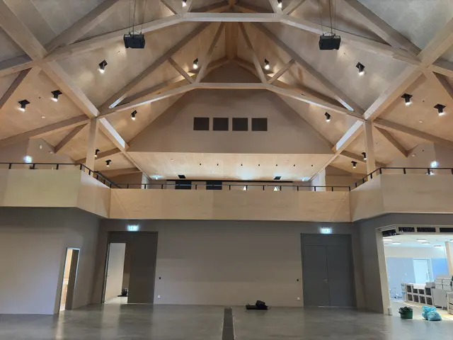Moderne Belüftung und Beleuchtung sind ebenfalls weitere Merkmale der neuen Scheffelhalle.  | Foto: Barbara Kiss-Nägele
