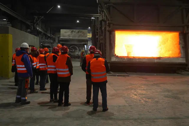 Die Öfen bleiben an: Trotz eines Insolvenzverfahrens läuft der Betrieb bei der Stockach Aluminium GmbH. | Foto:  Archiv/Sabrina Molkenthin