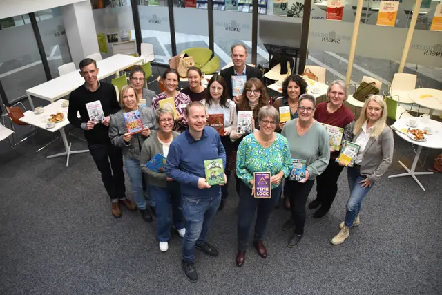 Die Beteiligten der Kinder- und Jugendliteraturtage im Kreis Konstanz freuen sich schon auf die vielfältigen Veranstaltungen in diesem Jahr.  | Foto: Philipp Findling