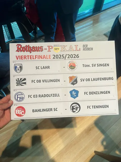 Die Viertelfinal-Partien des Rothaus-Pokals stehen fest.  | Foto: Privat
