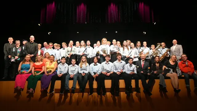 Die Geehrten und Laudatoren des diesjährigen Kulturförderpreises des Kulturförderkreis Singen-Hegau. | Foto: Philipp Findling