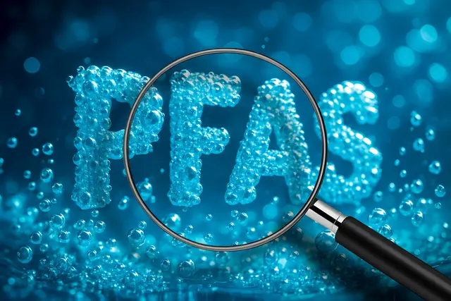 PFAS sind eine Stoffgruppe, die weit mehr als 10.000 verschiedene Stoffe beinhaltet. Sie werden
industriell hergestellt und kommen unter anderem in Löschschäumen oder beschichteten Materialien
vor. | Foto: stock/Francesco Scatena
