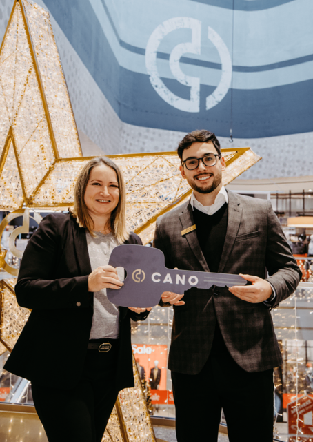 Kitty Fischbach (links) übernimmt ab dem 1. Januar wieder als Center Manager und löst dabei Berat Ahmetoglu nach einem Jahr wieder ab. | Foto: ECE/CANO Singen 