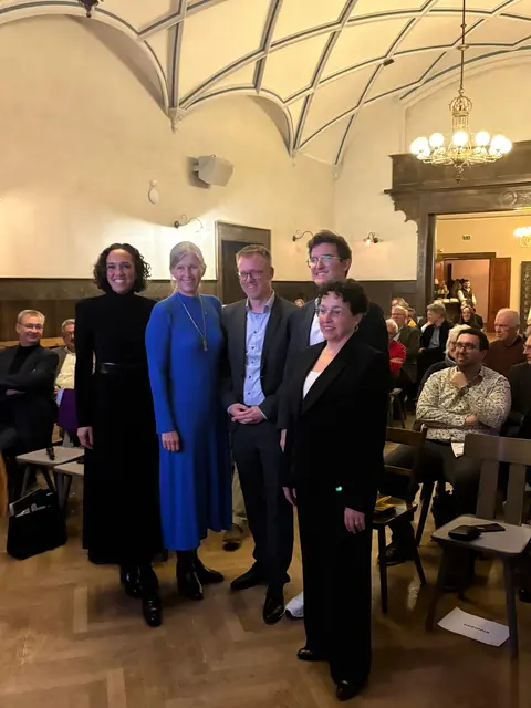Stimmten sich auf das Wahljahr 2026 ein (von links): Nicole Büttner, Dr. Ann-Veruschka Jurisch, Patrick Konopka, Nico Klemann und Birgit Homburger. | Foto: FDP Kreis Konstanz