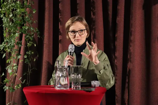 Die Bundestagsabgeordnete und Grünen Bundesvorsitzende Franziska Brantner hat Regierungserfahrung aus der Zeit der Ampelregierung. Derzeit ist sie aber enttäuscht, auch vom Anteil des Bundes an Projekten wie der Gäubahnkappung. | Foto: Sebastian Ridder
