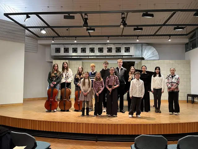 Konzert der Teilnehmerinnen und Teilnehmer am 21.01.2026 im Walburgis-Saal der Jugendmusikschule.  | Foto: Stadt Singen