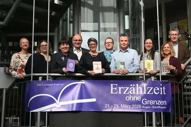 Zum 17. Mal findet die Erzählzeit ohne Grenzen in Singen, Schaffhausen und dem jeweiligen Umland statt. 30 Autorinnen und Autoren stellen in 44 Gemeinden ihre Werke vor. | Foto: Tobias Lange