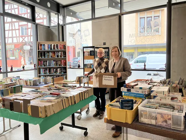 Auch in diesem Jahr lädt die Stadtbibliothek Stockach zum Bücherflohmarkt ein. | Foto: Stadtbibliothek Stockach