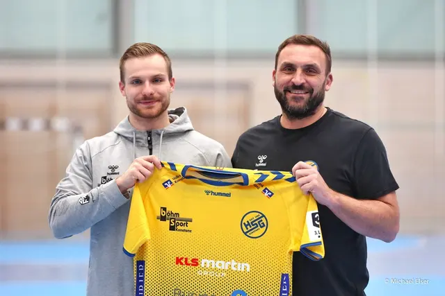 Kapitän und Anführer Michel Stotz verlängert um ein weiteres Jahr bei der HSG Konstanz. Der 27-Jährige ist bereits seit 8 Jahren im Kader der ersten Mannschaft | Foto: Michael Elser