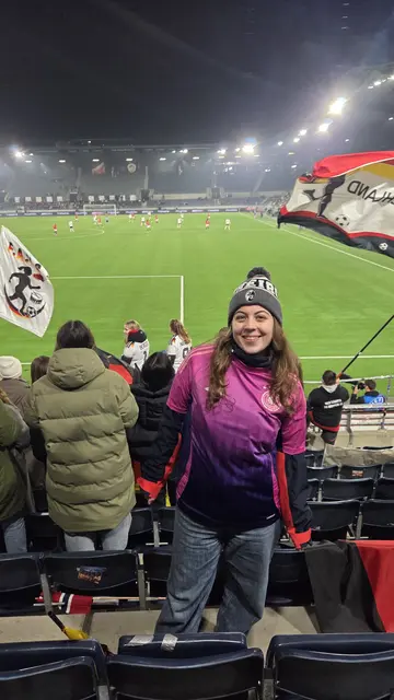 Die deutsche Frauen-Nationalmannschaft hat Anfang März in Stavanger gegen Norwegen gespielt. Also hat Anabel ihren allerersten Solo-Trip (abgesehen von dem Erasmus selbst) nach Stavanger gemacht und das Wochenende dort verbracht.  | Foto: Anabel Paul
