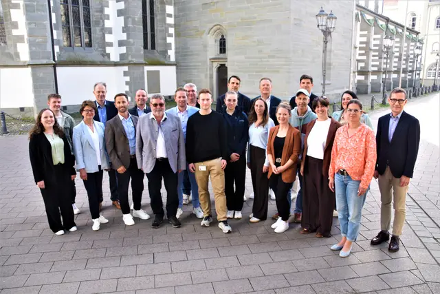 Alle Beteiligten der Stadtverwaltung und teilnehmenden Unternehmen freuen sich schon auf die große "Nacht der Unternehmen reloaded" am 9. Mai. | Foto: Philipp Findling