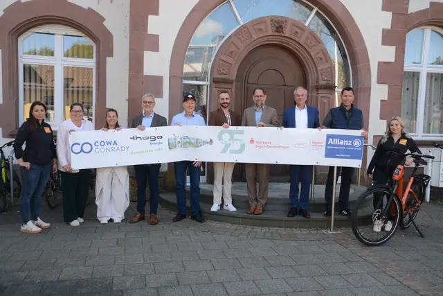Zum 20. Mal findet der SlowUp Schaffhausen-Hegau statt. Möglich machen das zahlreiche Helfer, Organisatoren und Unterstützer aus der hiesigen Wirtschaft. | Foto: Tobias Lange
