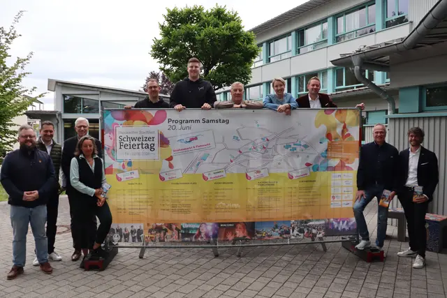 Die Organisatoren des Fests freuen sich auf vier Tage voller Programm in Stockach.  | Foto: Sebastian Ridder