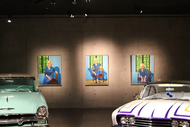 Das neue "Marylin Triptychon" des weltberühmten Pop-Art Künstlers James Francis Gill wird anlässlich ihres 100. Geburtstags im MAC Museum Art &amp; Cars Singen ausgestellt.  | Foto: Eron Metolli