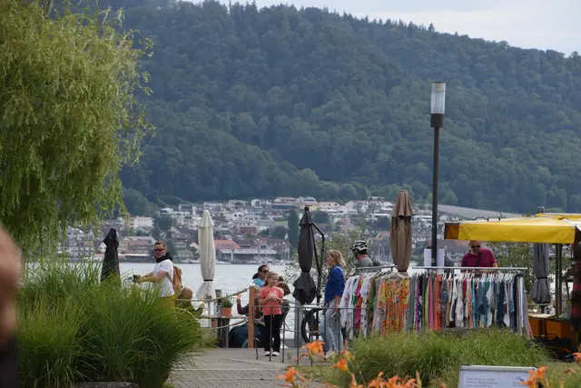 Das Hafenfest inklusive Hafenmarkt - hier im Jahr 2023 - gehört fest zum Veranstaltungskalender der Gemeinde Bodman-Ludwigshafen dazu. | Foto: Anja Kurz/Archiv