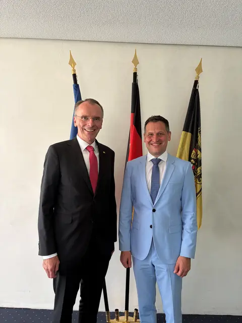 Christoph Stetter (rechts) ist gemeinsam mit Alexander Bruns neuer Betreuungsabgeordneter für den Wahlkreis Konstanz | Foto: Stetter