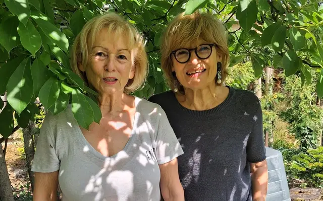 Sie sind das neue Führungsduo des Frauenchors Singen: Christa Mäder (re) als erste Vorsitzende und Ute Köhler-Ehrensperger (li) als zweite Vorsitzende. Sie können auf die Unterstützung eines großen Vorstandteams zählen. | Foto: Helmut Köhler