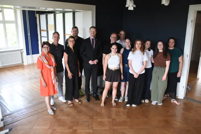 Die Beteiligten der Sonderausstellung "So! Oder Anders?" freuen sich schon sehr auf diese innovative wie einzigartige Ausstellung in der Villa Bosch.  | Foto: Philipp Findling