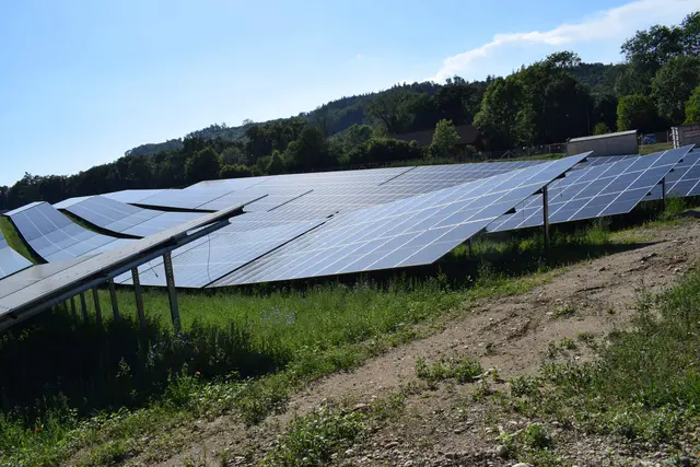Mit dem Solarpark Katzental in Gottmadingen realisiert Solarcomplex eines von zwei großen Projekten in der Gemeinde mit einer Leistung von insgesamt 20 MW. | Foto: Achim Holzmann