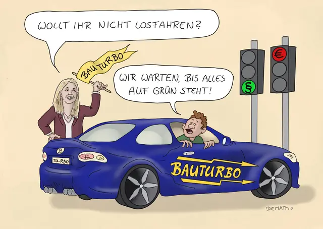 Durch den Bauturbo können auch die Kommunen im Landkreis Konstanz zukünftig schneller grünes Licht für ihre Bauvorhaben geben.  | Foto: Rainer Demattio