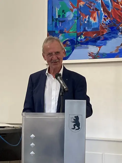Der Vorsitzende Bernhard Hertrich kündigte an, dass es seine letzte Amtsperiode sei | Foto: Claudia Kipker-Preyß