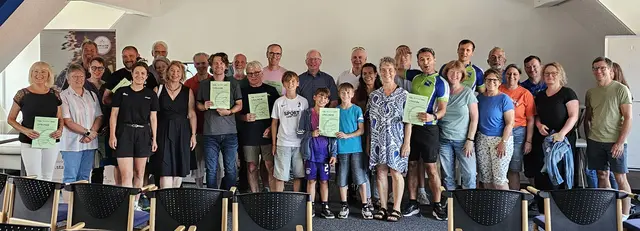 Bei der Preisverleihung am 22. Juli wurden die Preisträger in den Einzelwertungen sowie auch die besten Teamleistungen geehrt | Foto: Stadt Radolfzell