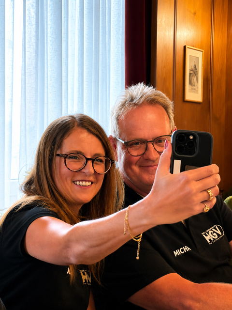 Die Vorsitzenden des HGV Rielasingen-Worblingen, Anna Herrmann und Michael Pätzholz, wollen Menschen ermuntern, sich einzubringen und dafür auch neue Ideen ausprobieren. | Foto: HGV Rielasingen-Worblingen