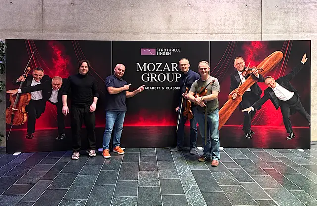 Mit der MozART Group konnte die Stadthalle Singen die neue Spielzeit feierlich eröffnen. | Foto: KTS