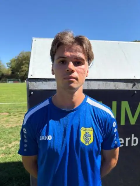 Ivan Kryvytskyi glänzte beim 3:0 Heimsieg gegen den SC GoBi als Torschützen zum 2:0 und Vorlagengeber zum Endstand. | Foto: FC Singen